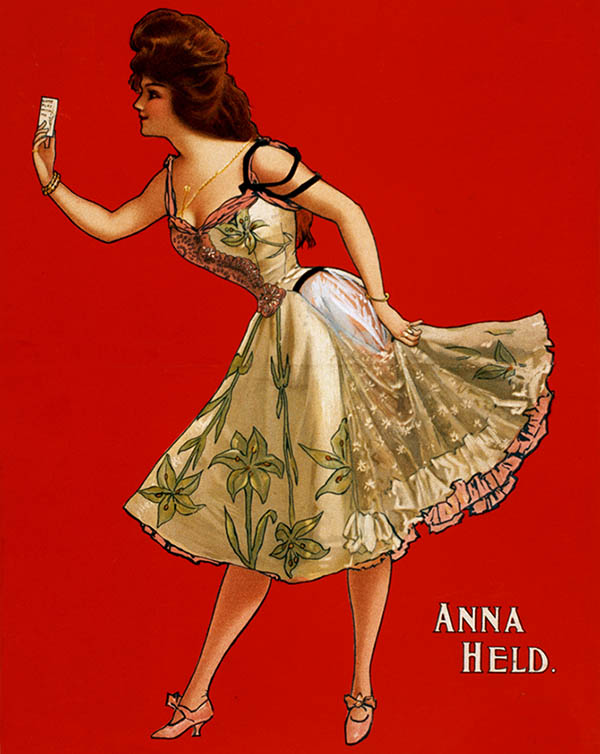 Poster Anna Held