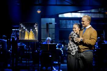 Nicola - Li-Tong Hsu, Charlie - Andreas Weise Kinky Boots på Malmö Opera
