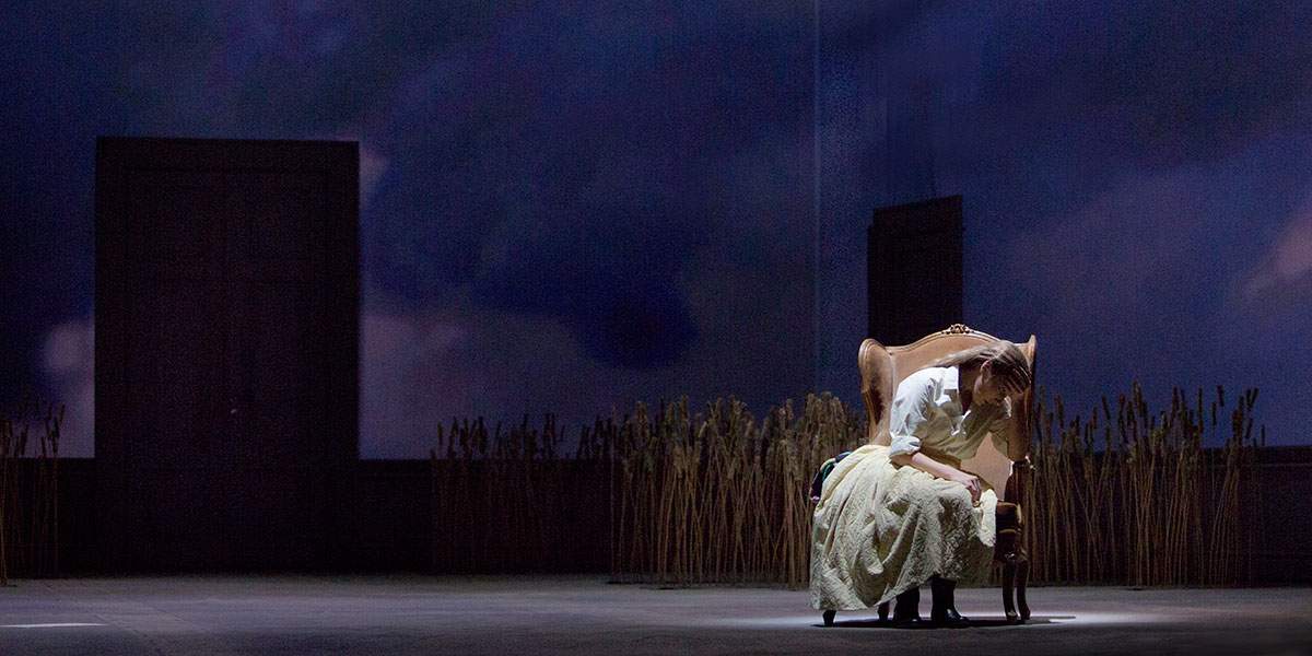 Repetitionsbild från operan Eugen Onegin